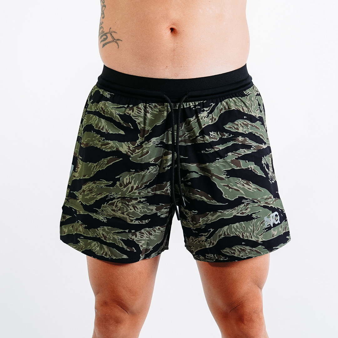 Covert Sprint Shorts - 'Nam Tigerstripe